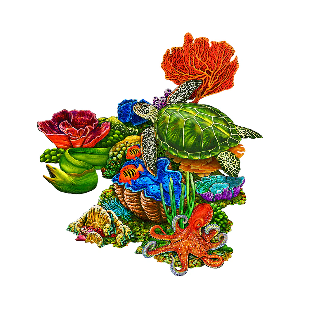 Coral Reef E - Pool Mosaic