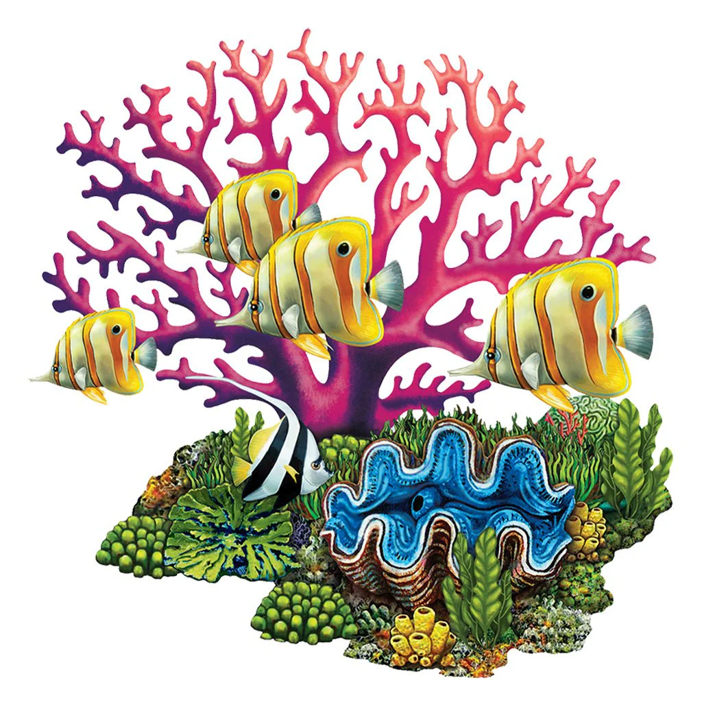 Coral Reef - Pool Mosaic