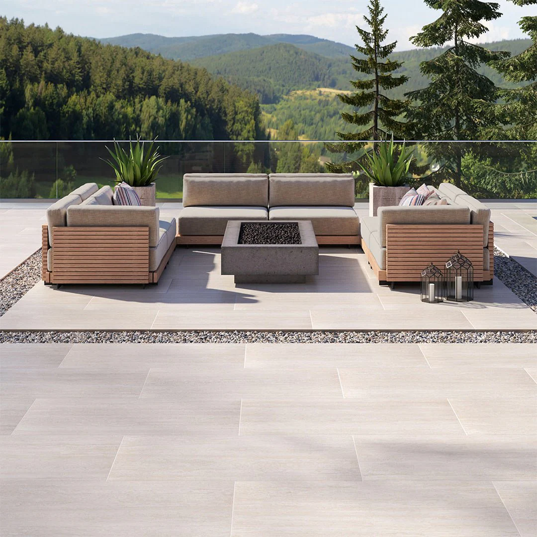 Cordova LaBlanca, 24" x 48" - 2CM Outdoor Porcelain Paver - Image 3