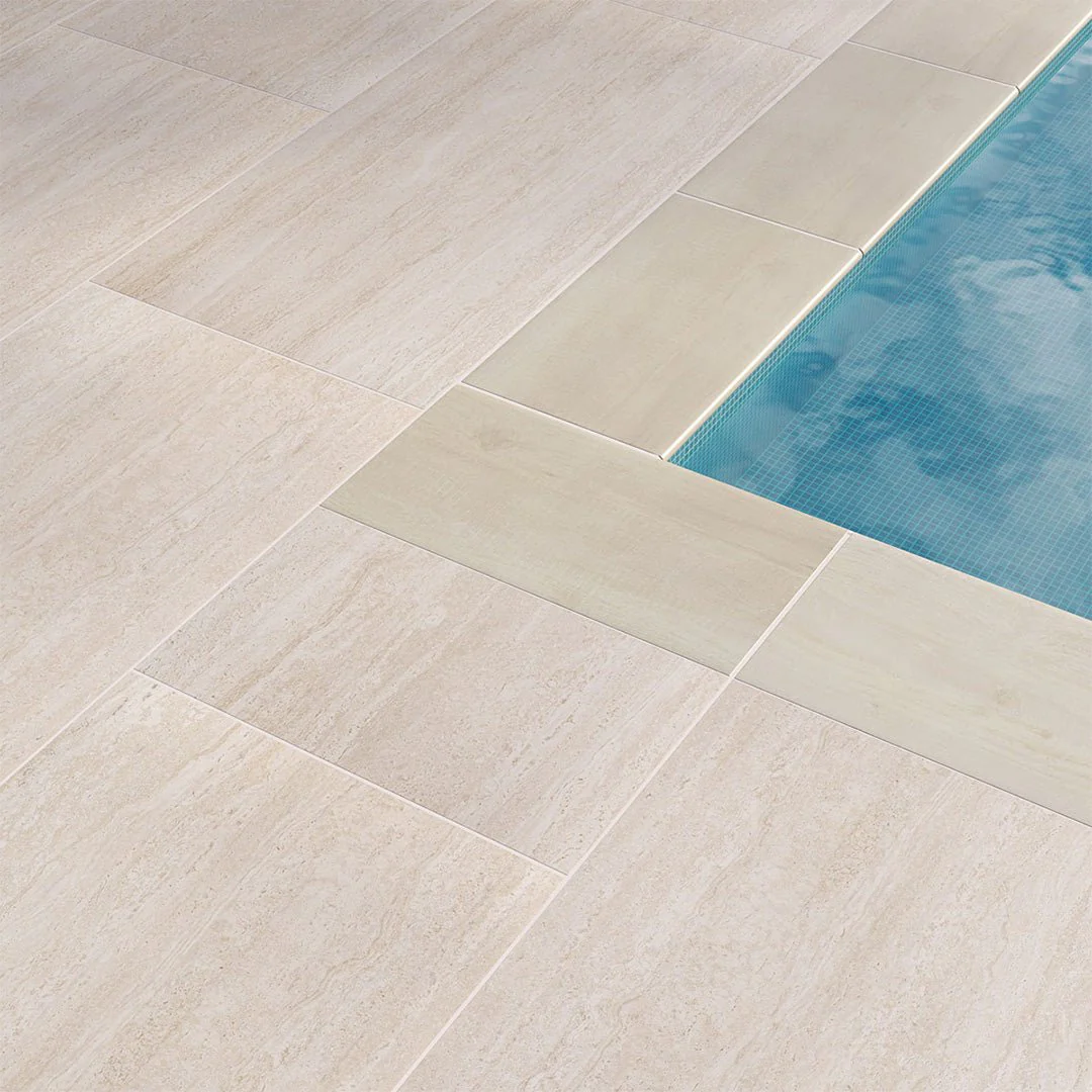 Cordova LaBlanca, 24" x 48" - 2CM Outdoor Porcelain Paver - Image 9