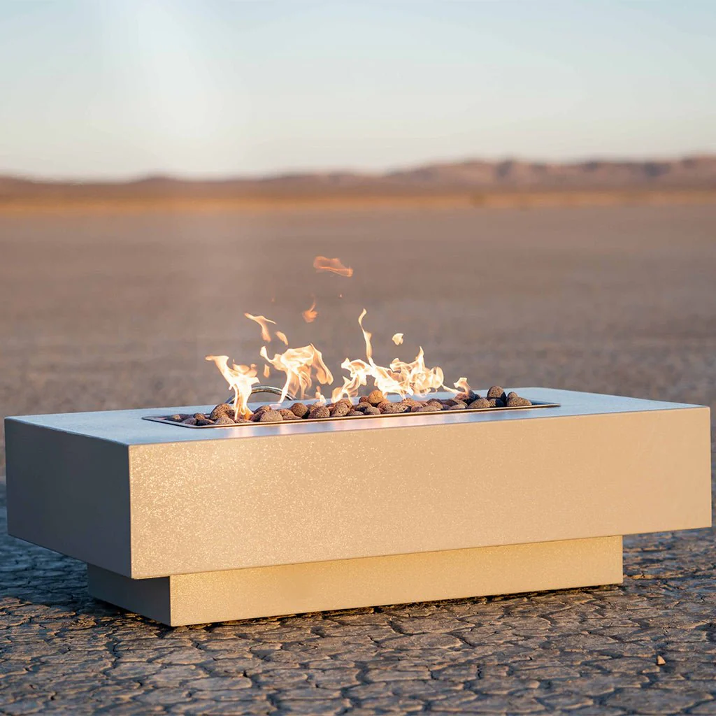Coronado 72" Fire Table, Powder Coated Metal - Fire Pit - Image 9