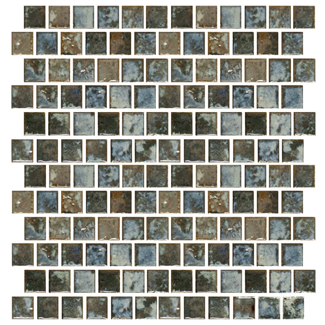 Cotto, 1" x 1" - Porcelain Pool Tile