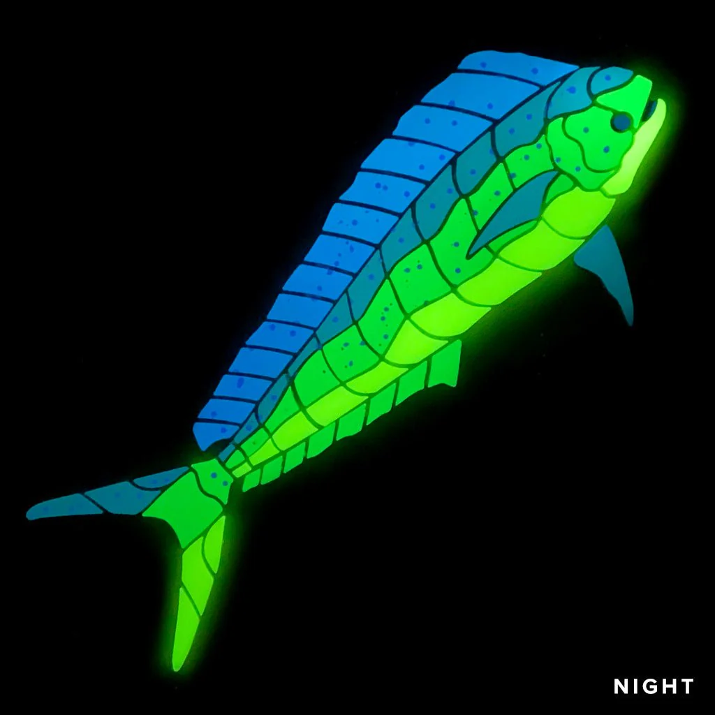 Cow Mahi, Left - Glow in the Dark Pool Mosaic - Image 2