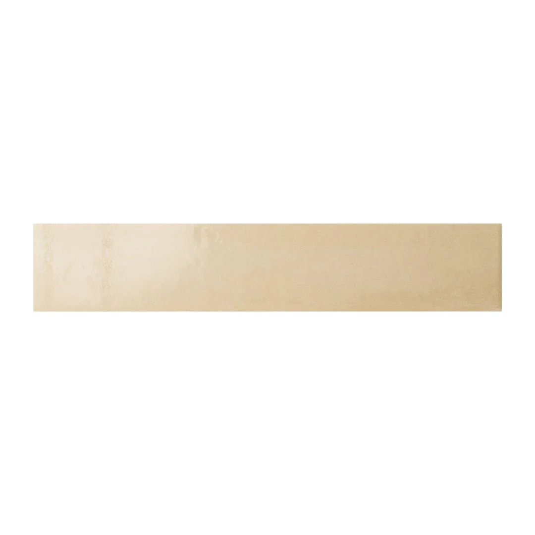 Currents Sand Glossy, 3" x 16" - Porcelain Tile