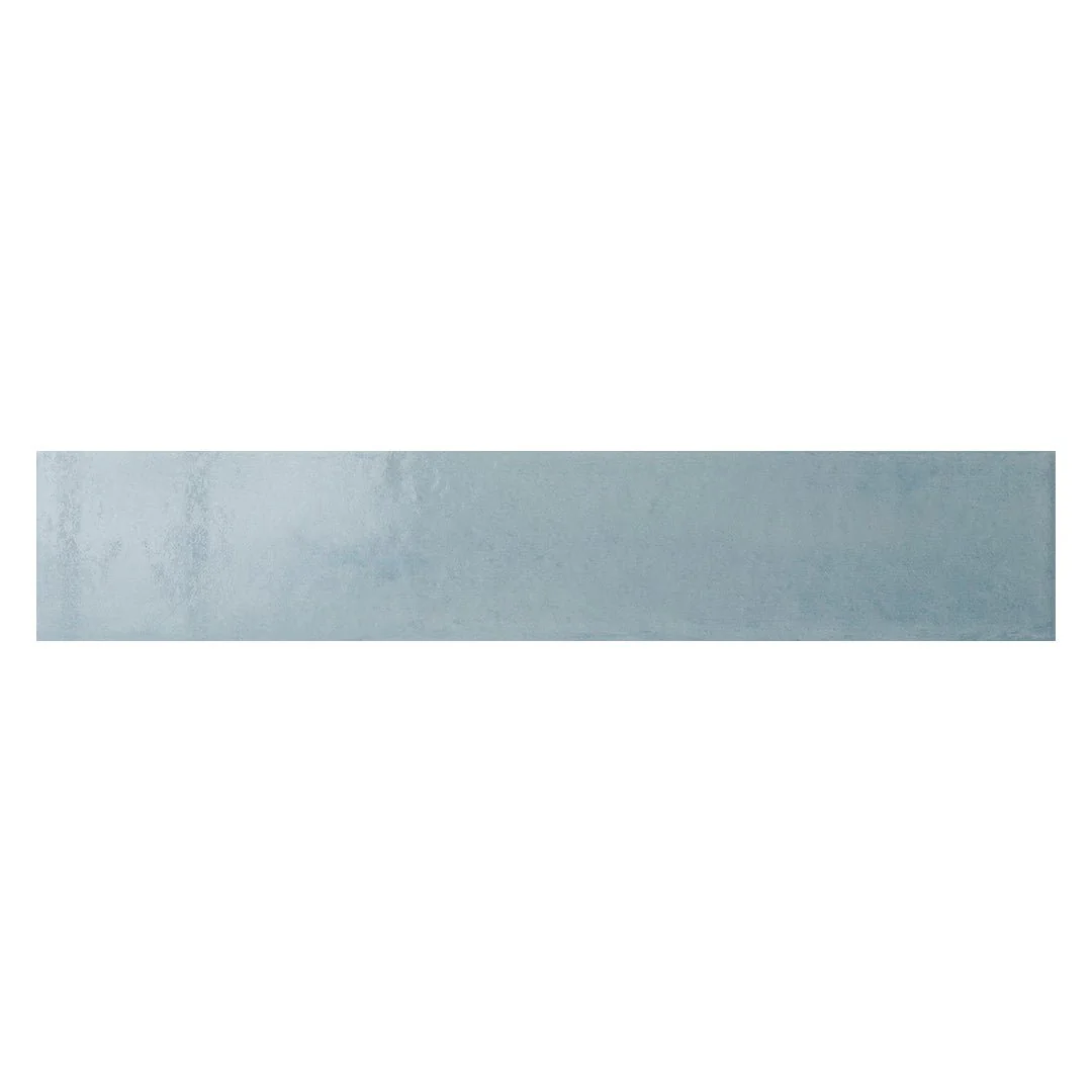 Currents Seagrass Glossy, 3" x 16" - Porcelain Tile