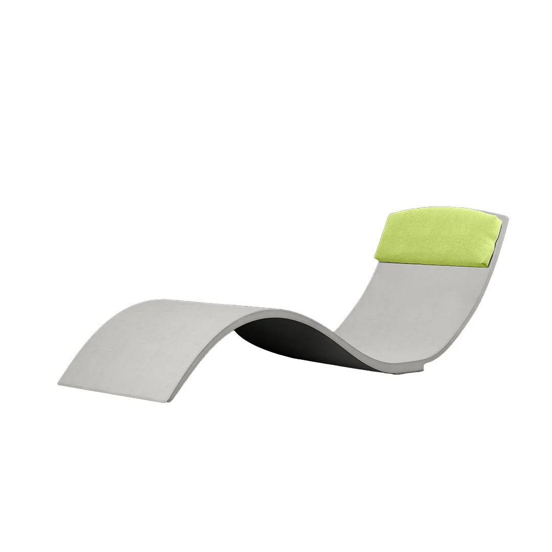 Curve II Chaise Lounger (Set of Two) - Luxury Concrete Pool Lounge Chair - Image 22