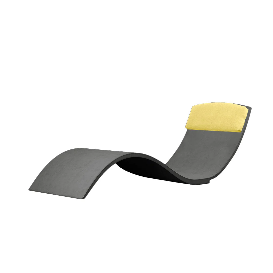 Curve II Chaise Lounger (Set of Two) - Luxury Concrete Pool Lounge Chair - Image 36