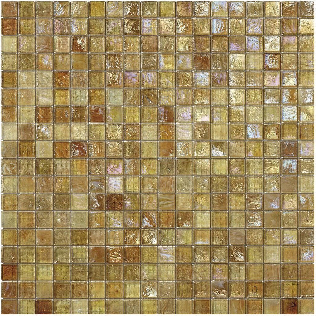 Daffodil, 5/8" x 5/8" - Glass Tile