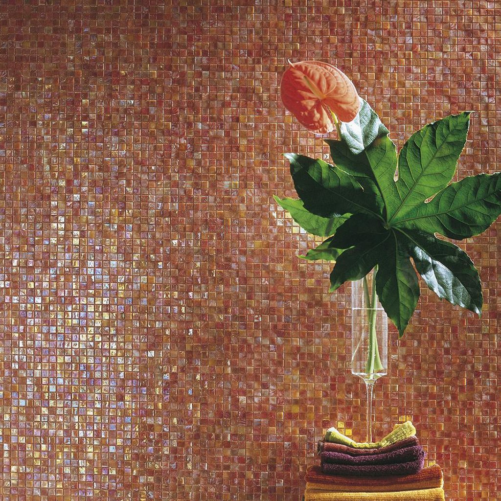 Dahlia 4, 5/8" x 5/8" - Glass Tile - Image 3