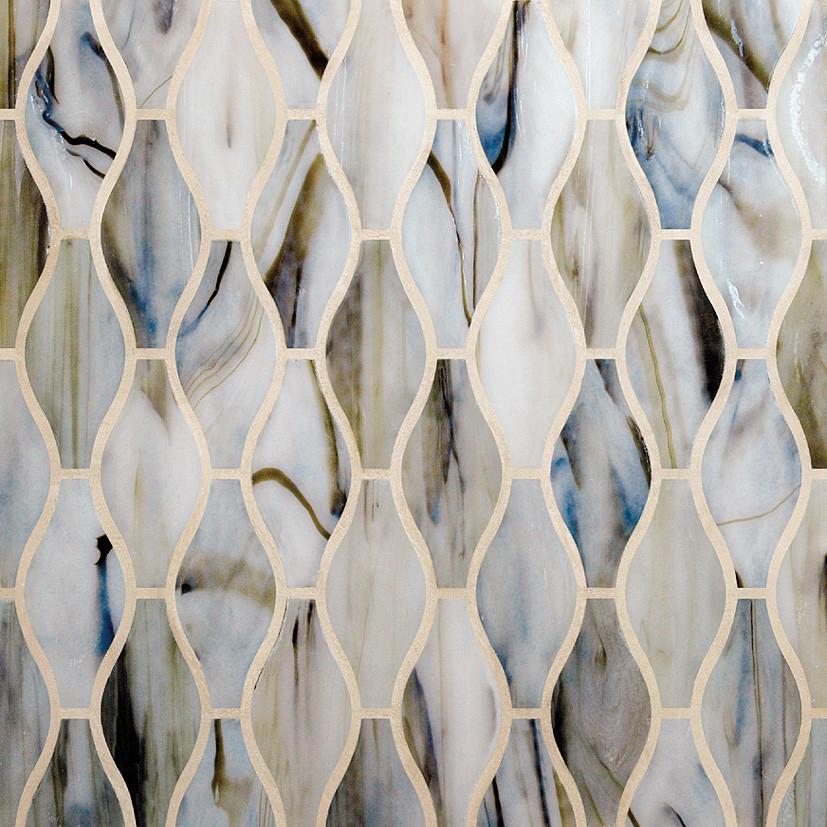Daring & Demure, 1.25" x 3" - Glass Tile