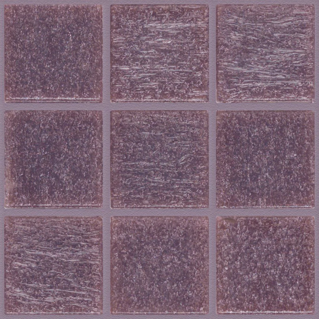 170 Dark Violet, 3/4" x 3/4" - Glass Tile