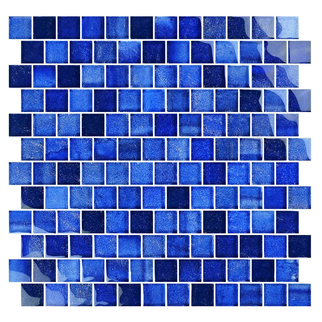 Deep Sea, 1" x 1" - Glass Tile