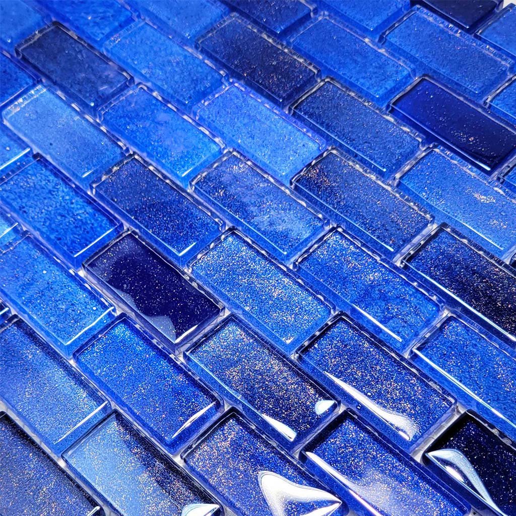 Deep Sea, 1" x 2" - Glass Tile - Image 2