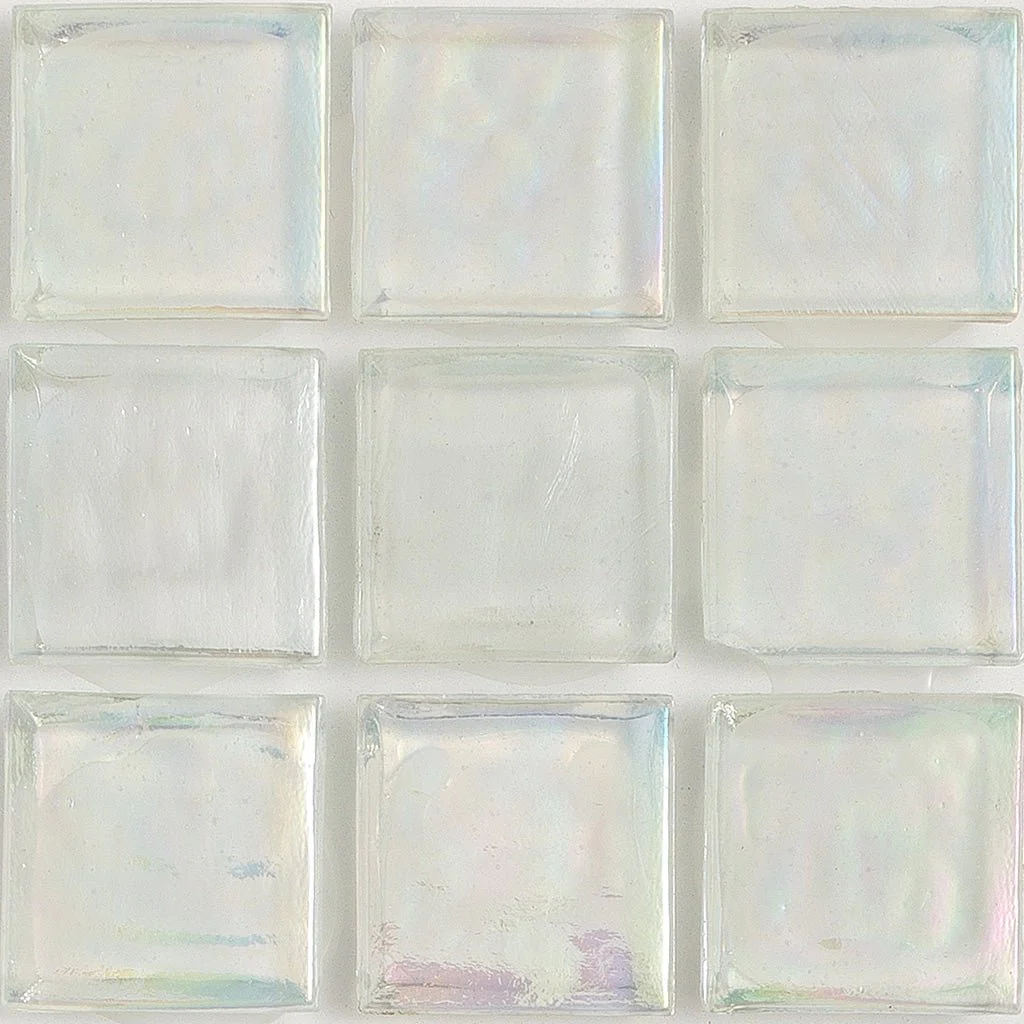 Diamond Iridescent, 1" x 1" - Glass Tile