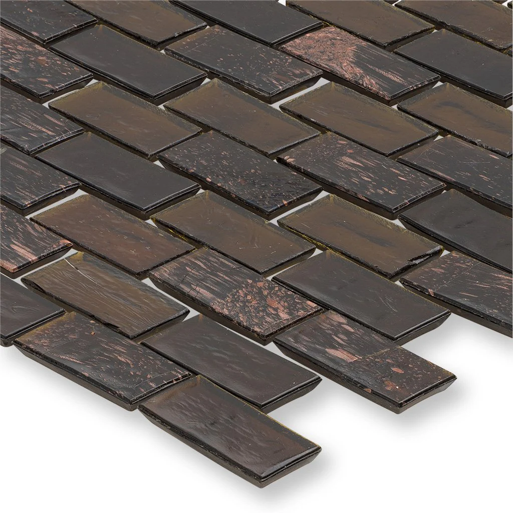 Dock, 1" x 2" Staggered - Glass Tile - Image 2