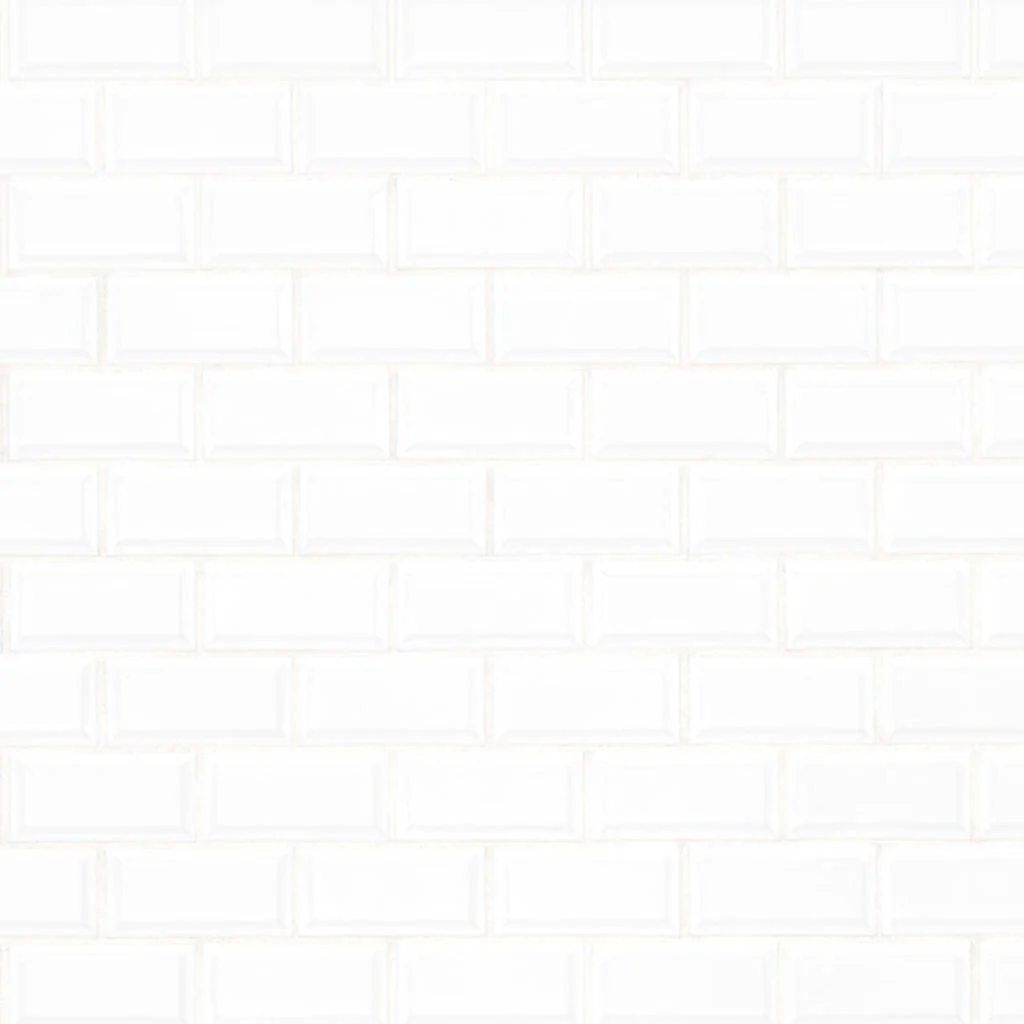 Domino Beveled White, 2" x 4" - Porcelain Tile - Image 6
