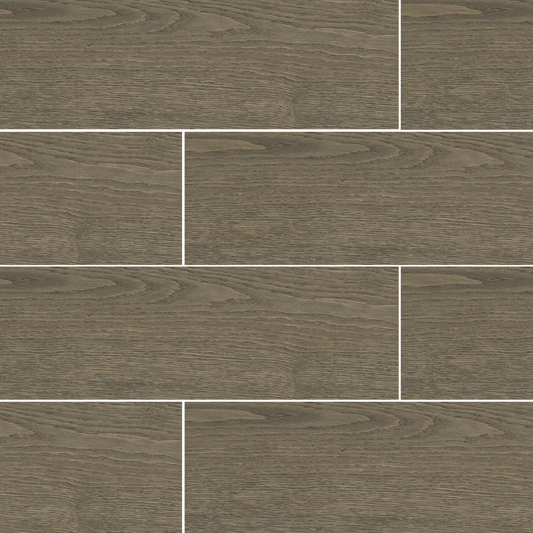 Driftwood Chestnut, 8" x 32" - Porcelain Tile - Image 2