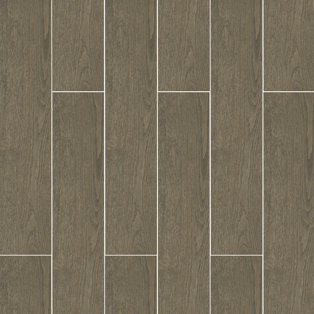 Driftwood Chestnut, 8" x 48" - Porcelain Tile - Image 3
