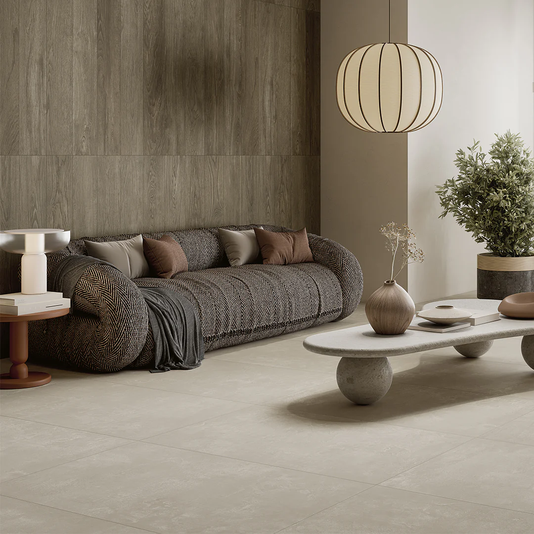 Driftwood Chestnut, 8" x 48" - Porcelain Tile - Image 5