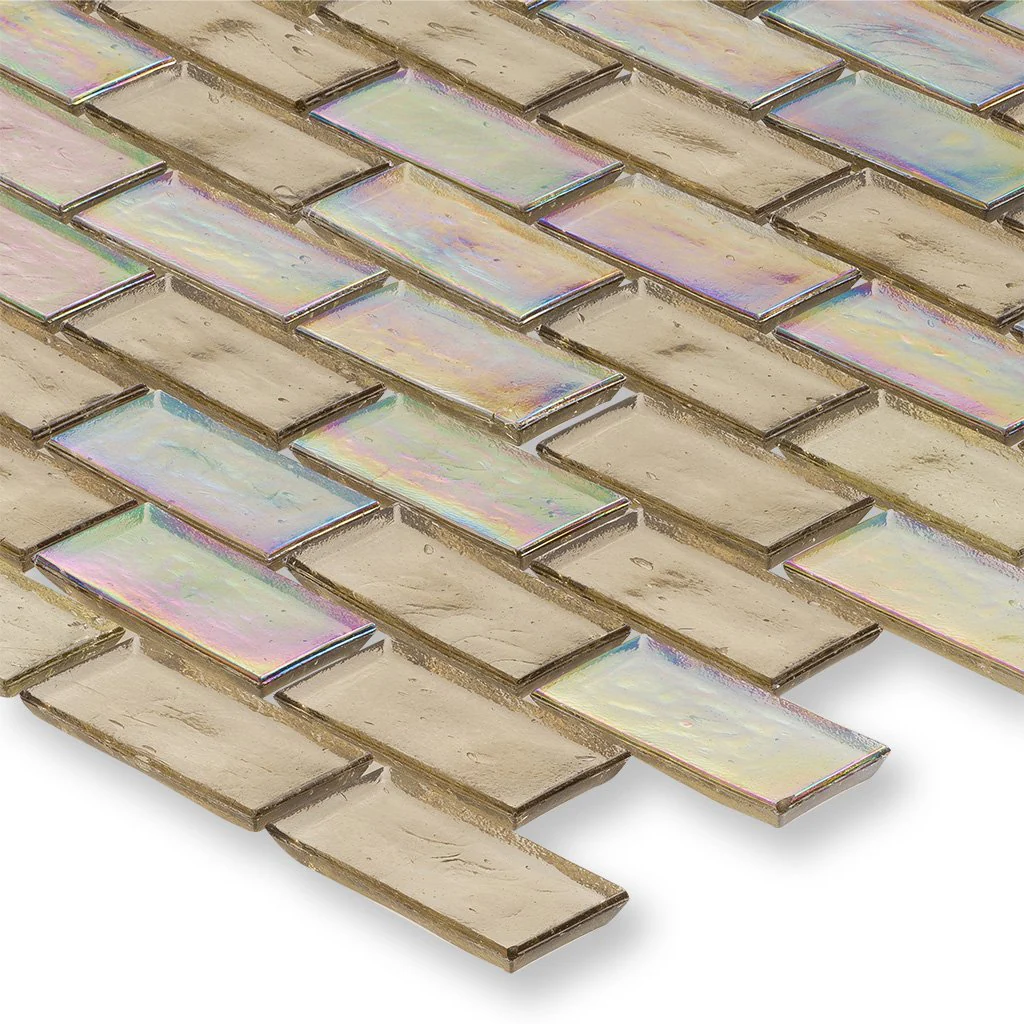 Dune, 1" x 2" Staggered - Glass Tile - Image 2