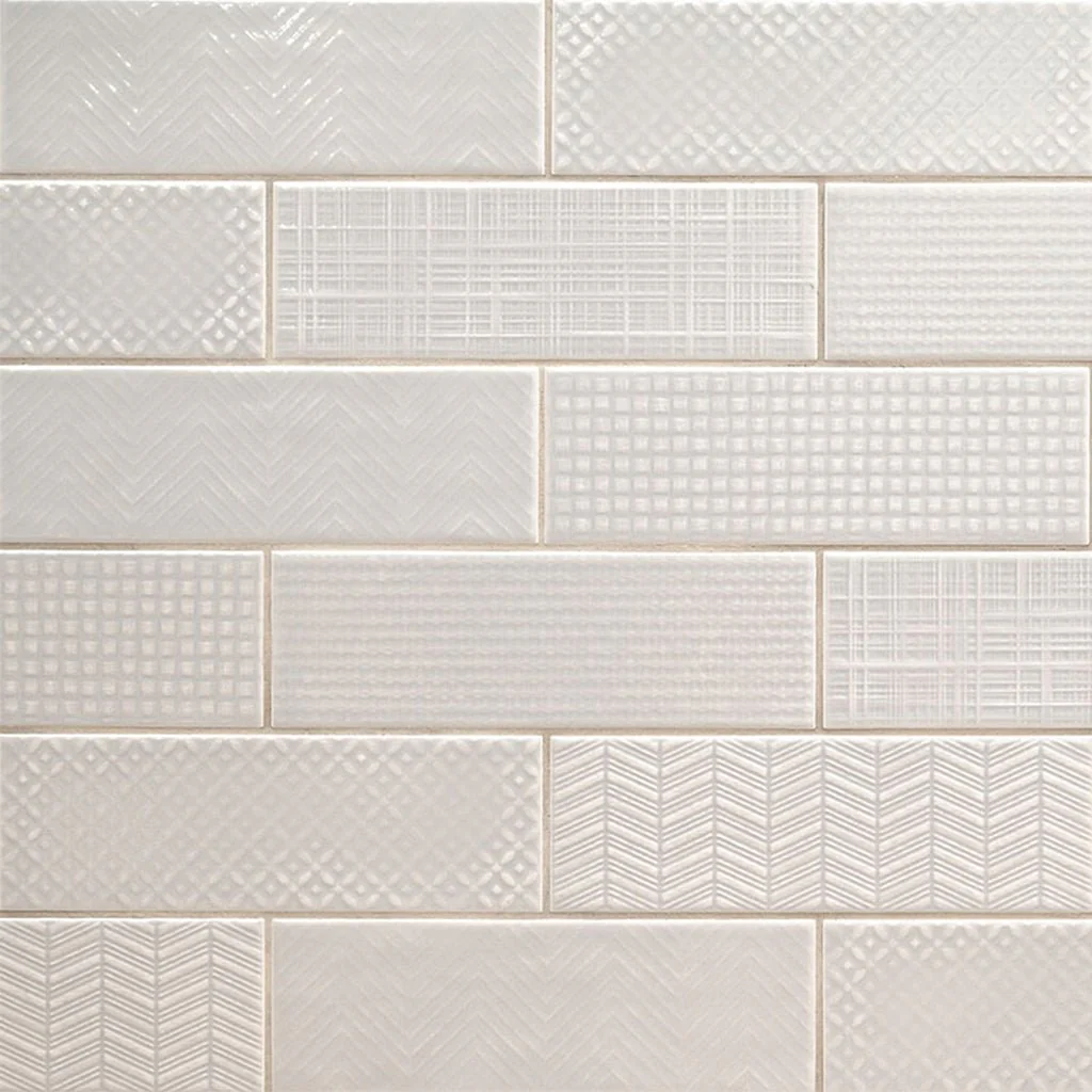 Dusk 3D Mix, 4" x 12" - Ceramic Tile