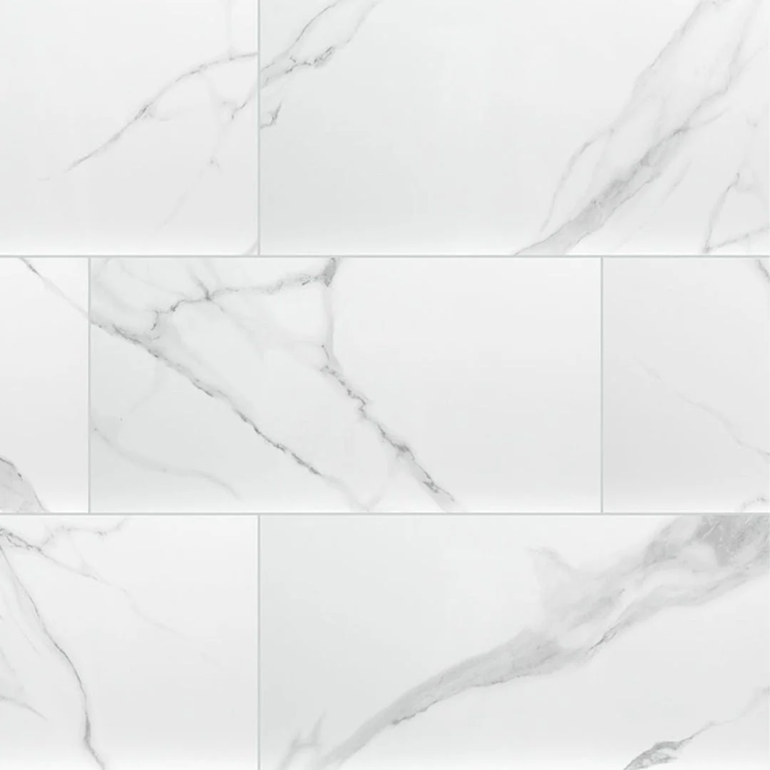 Dymo Statuary White, 12" x 24" - Ceramic Tile
