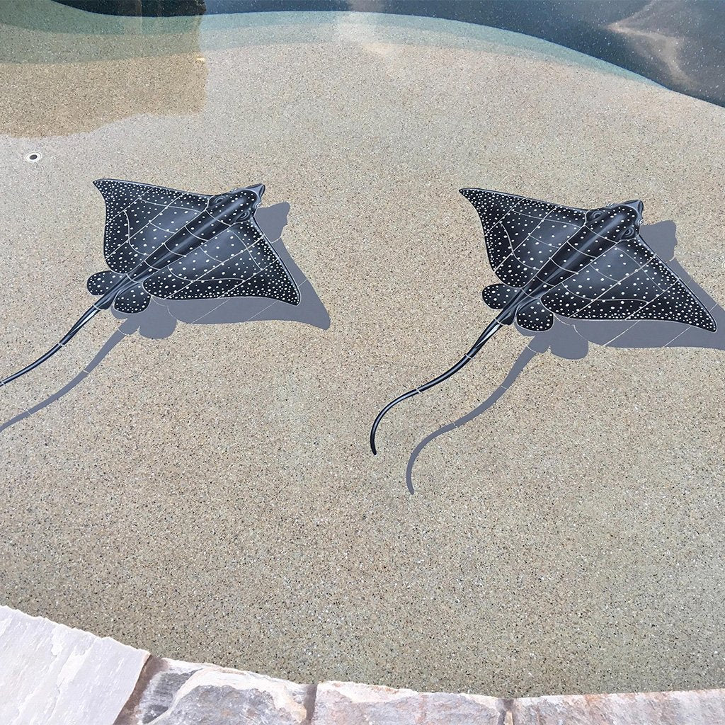 Eagle Ray w/Shadow - Pool Mosaic - Image 2