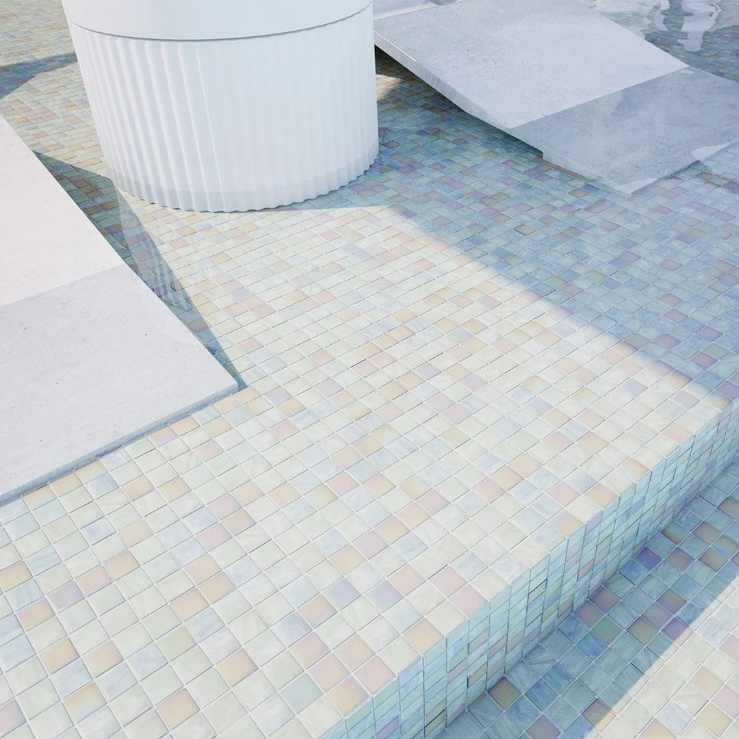 Elisabetta, 3/4" x  3/4" Glass  Tile - Image 3