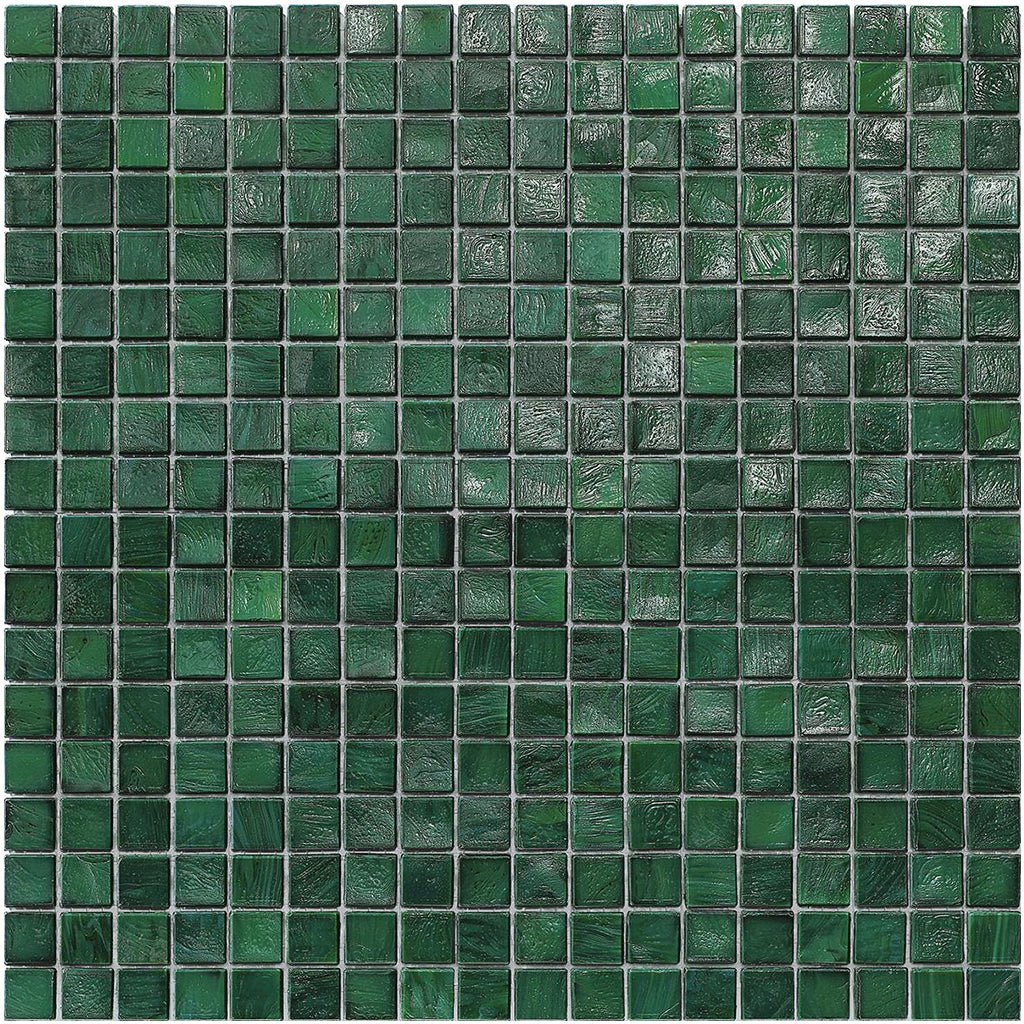 Emerald 4, 5/8" x 5/8" - Glass Tile