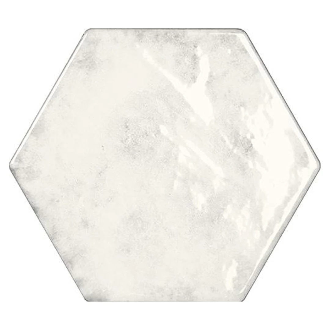 Esamarine Bianco, Hexagon - Ceramic Tile
