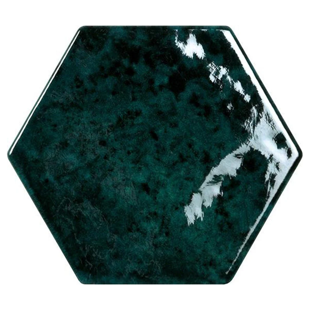 Esamarine Petrolio, Hexagon - Ceramic Tile