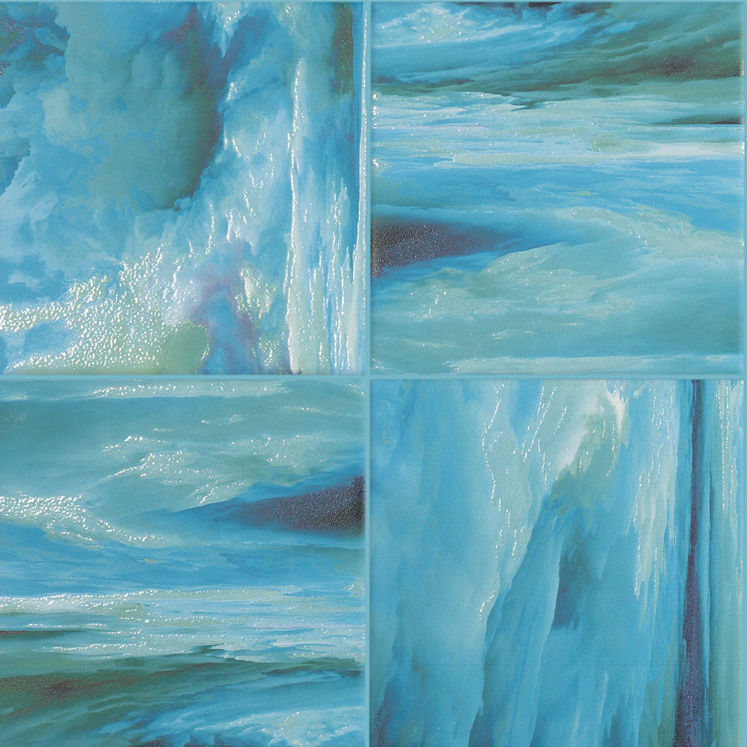Estelar Watercolor, 6" x 6" - Porcelain Tile