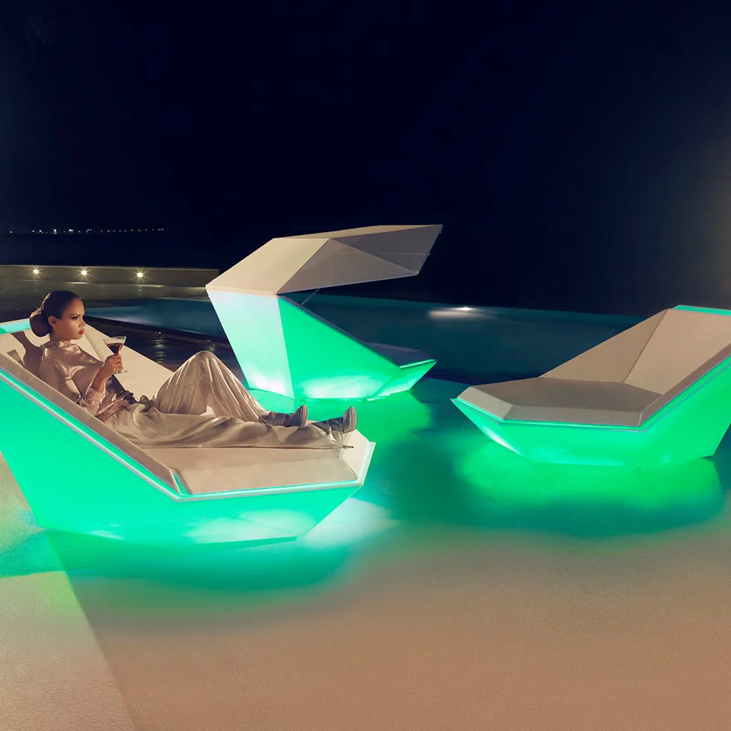 Faz Daybed, LED - Modern Patio Furniture - Image 4