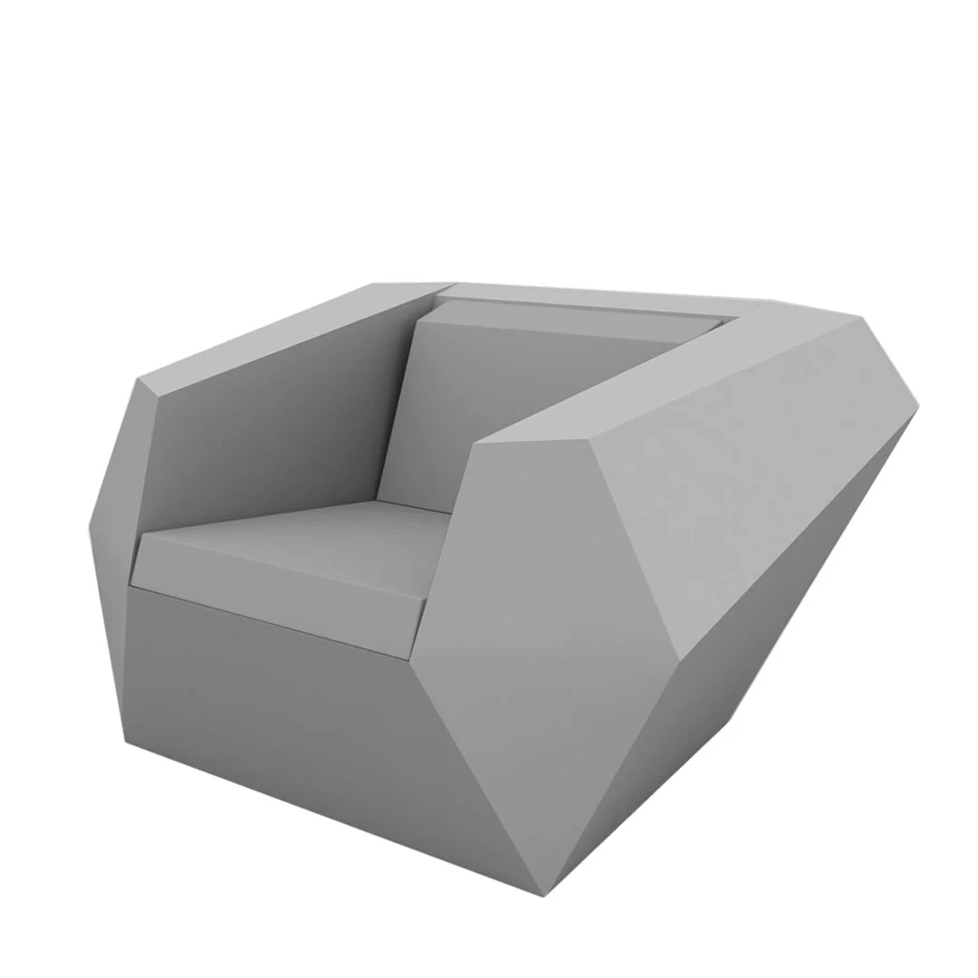 Faz Lounge Chair with Cushion - Modern Patio Furniture - Image 11