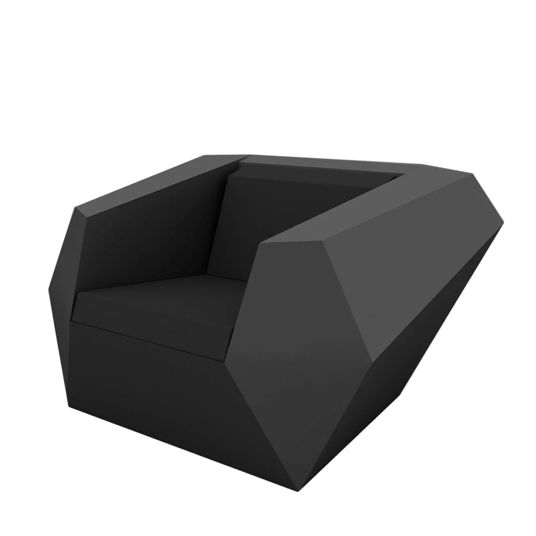 Faz Lounge Chair with Cushion - Modern Patio Furniture - Image 12