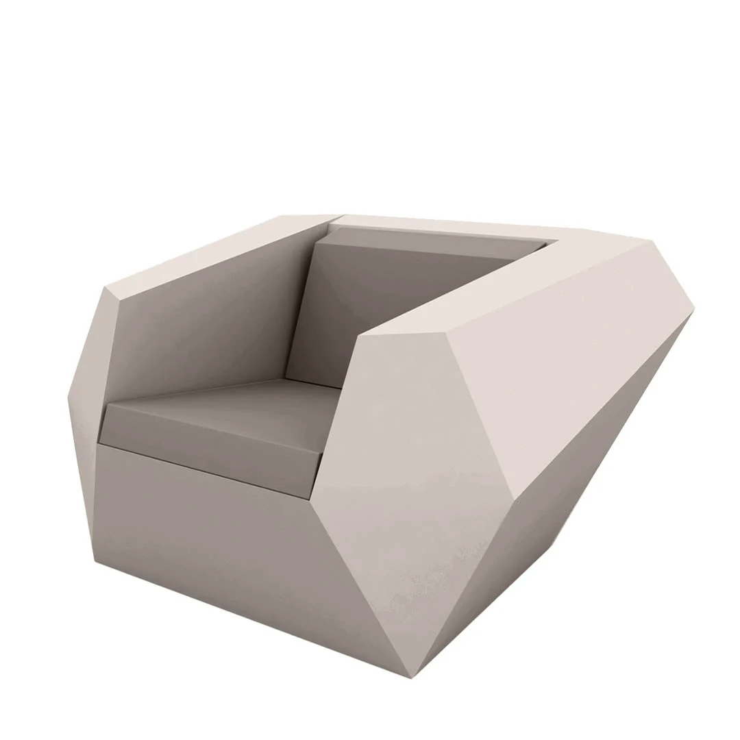 Faz Lounge Chair with Cushion - Modern Patio Furniture - Image 14