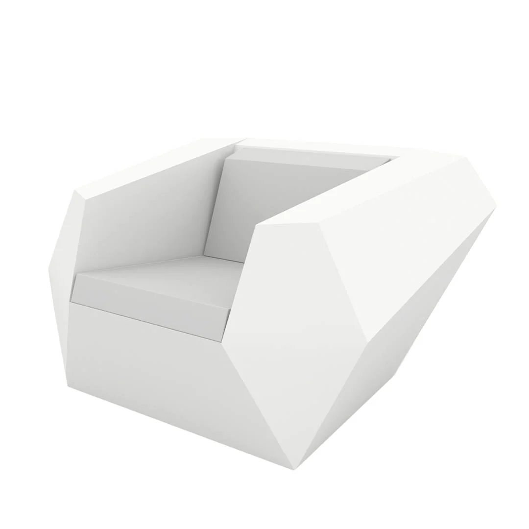 Faz Lounge Chair with Cushion - Modern Patio Furniture - Image 6