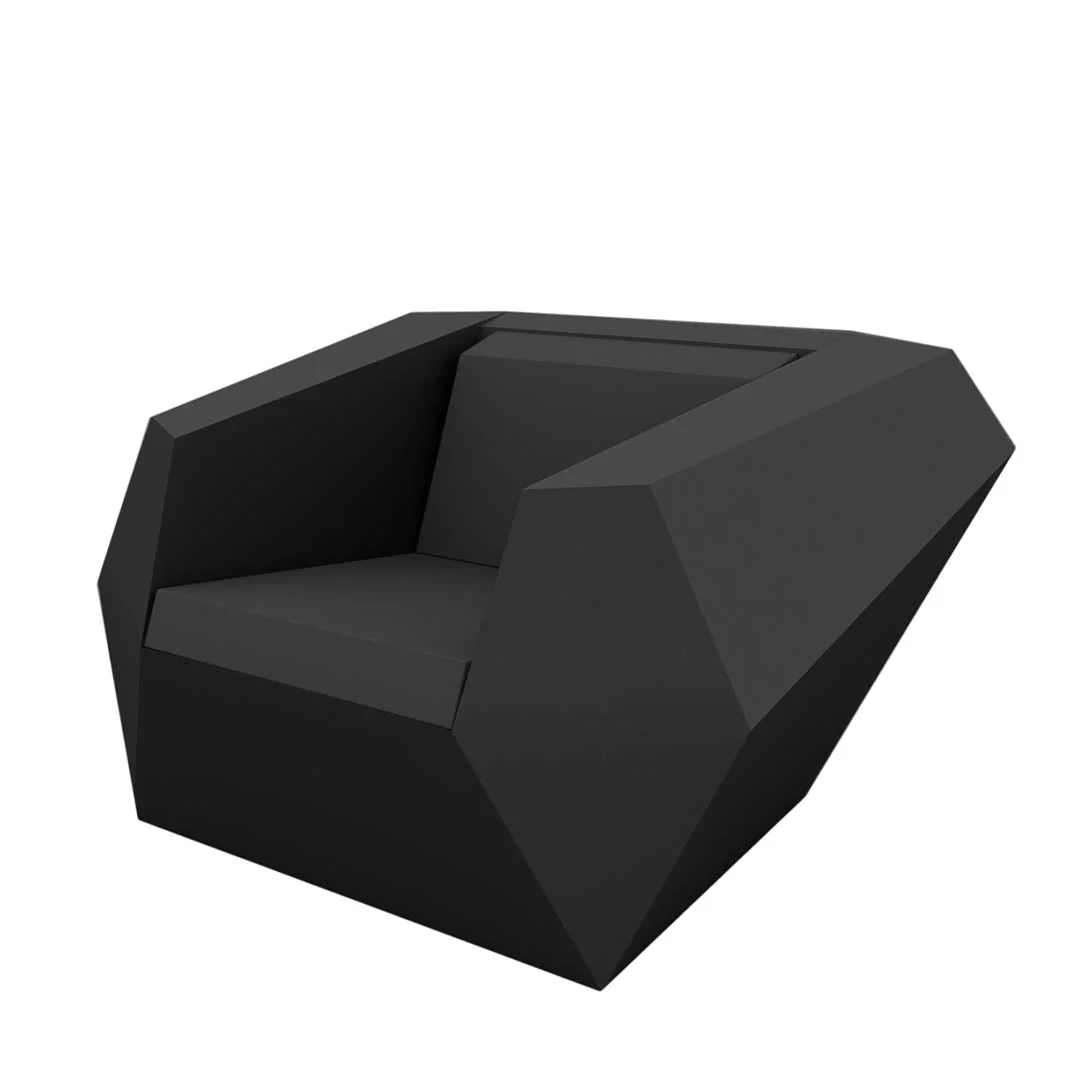 Faz Lounge Chair with Cushion - Modern Patio Furniture - Image 7