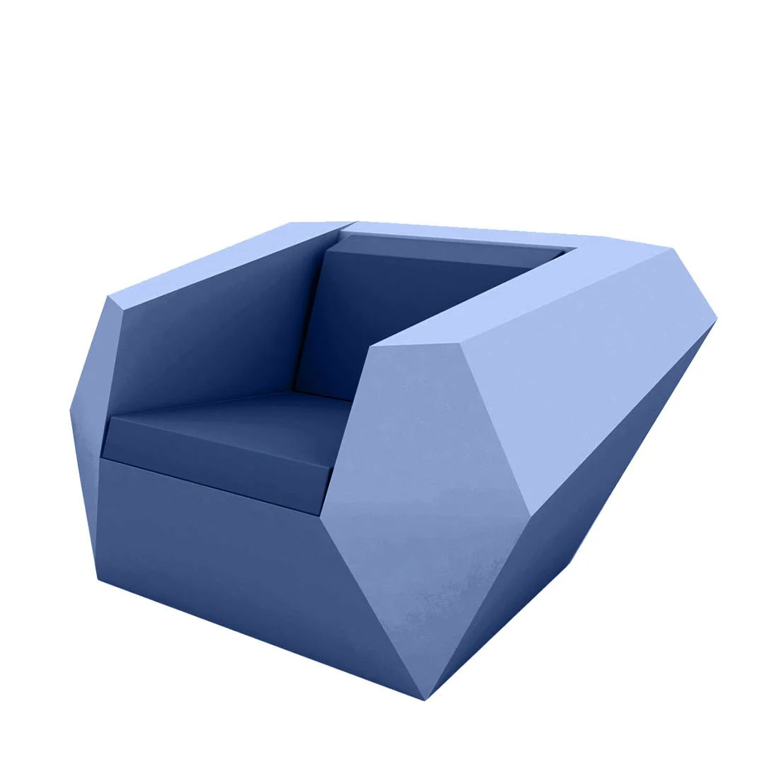 Faz Lounge Chair with Cushion - Modern Patio Furniture - Image 9