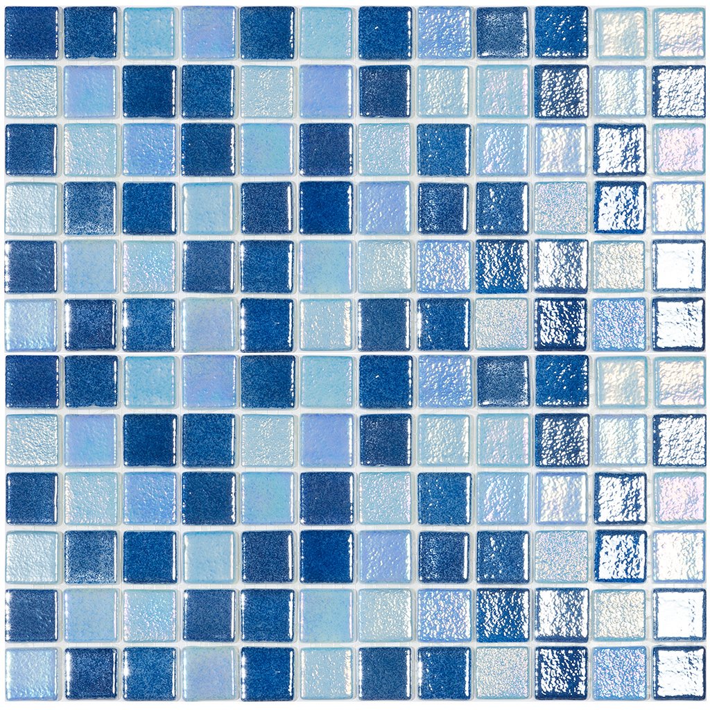Fiesta Key Mix, 1" x 1" - Glass Tile