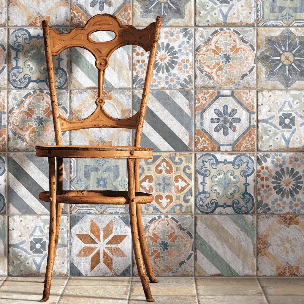 Finca Vigi Mix, 8" x 8" - Porcelain Tile - Image 2