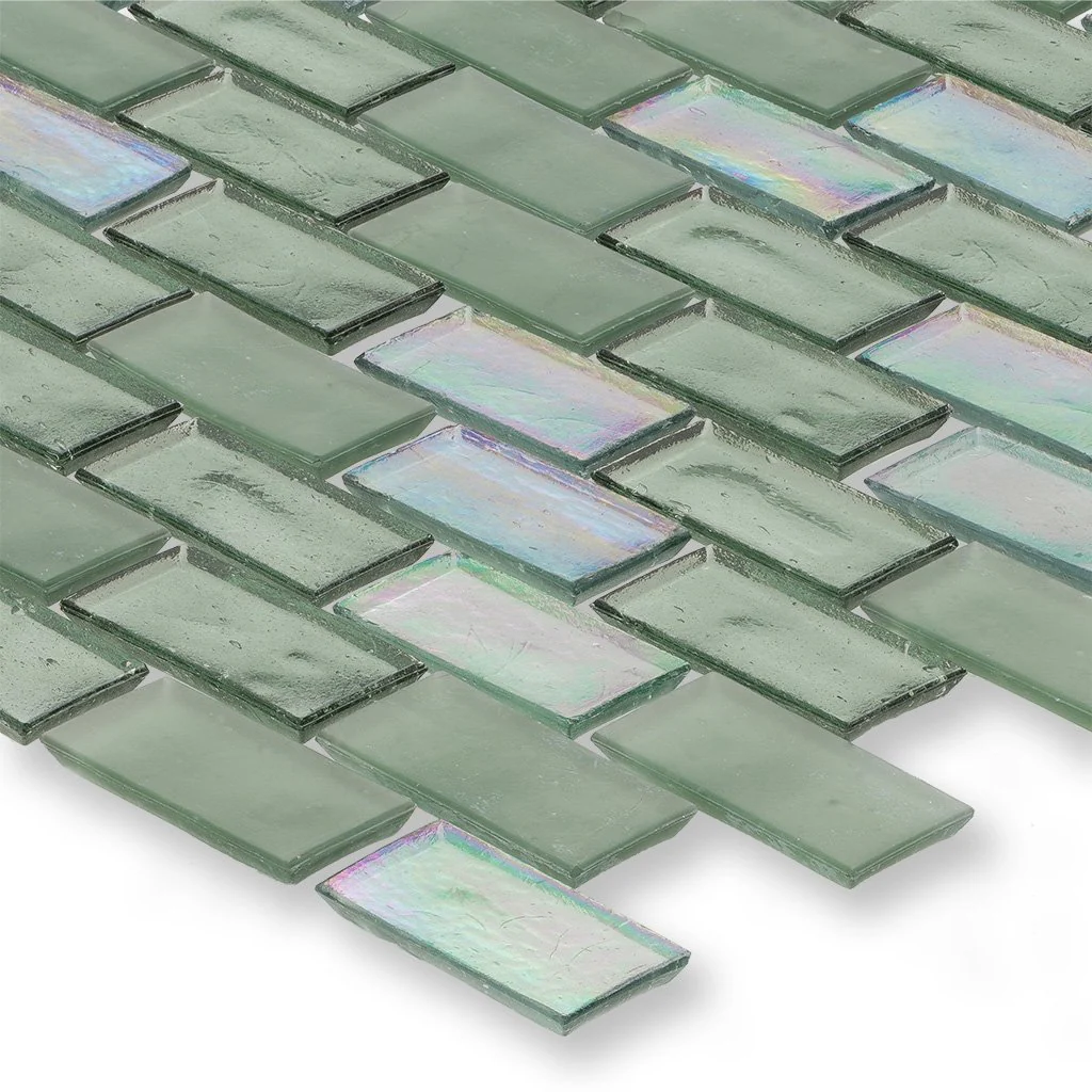 Fins, 1" x 2" Staggered - Glass Tile - Image 2