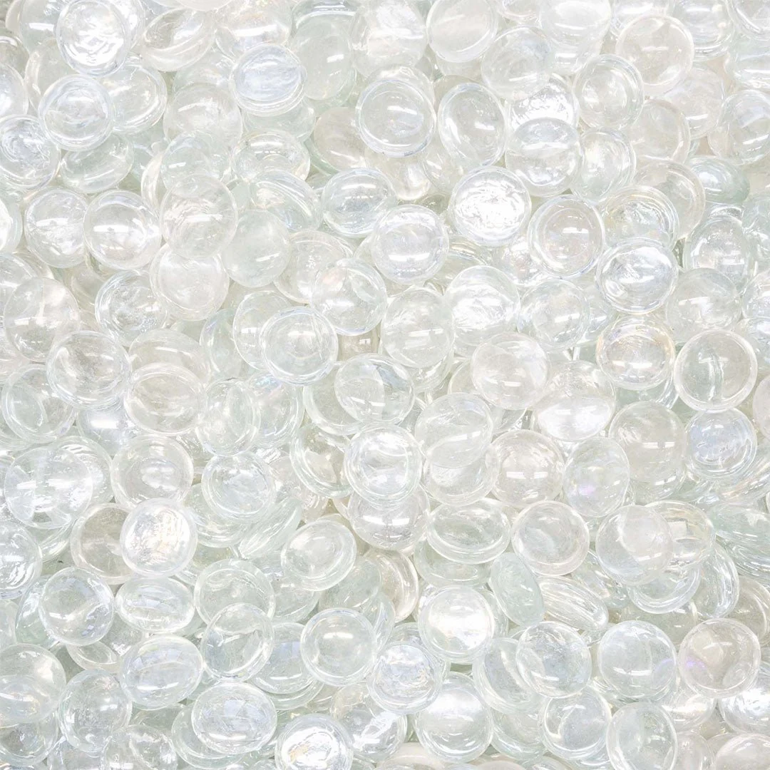 Fire Glass Pebbles, 3/4" - Outdoor Fire Pit Media - Image 2