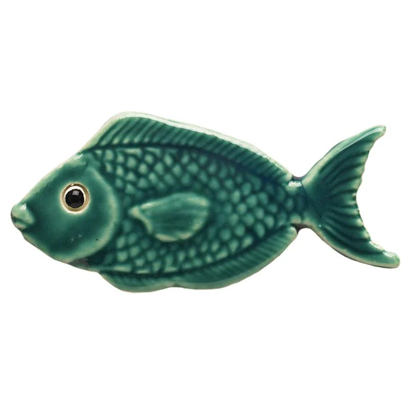 Fish-Teal - Pool Mosaic