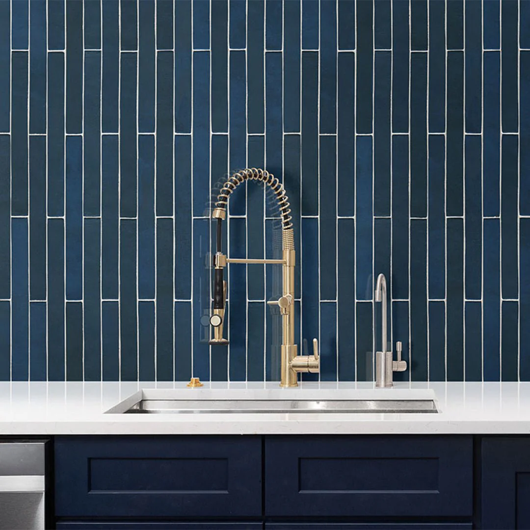 Flamenco Hale Navy, 2" x 18" - Porcelain Tile - Image 8