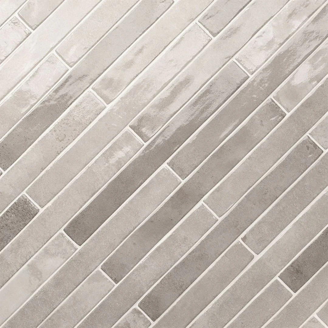Flamenco Whales Gray, 2" x 18" - Porcelain Tile - Image 8