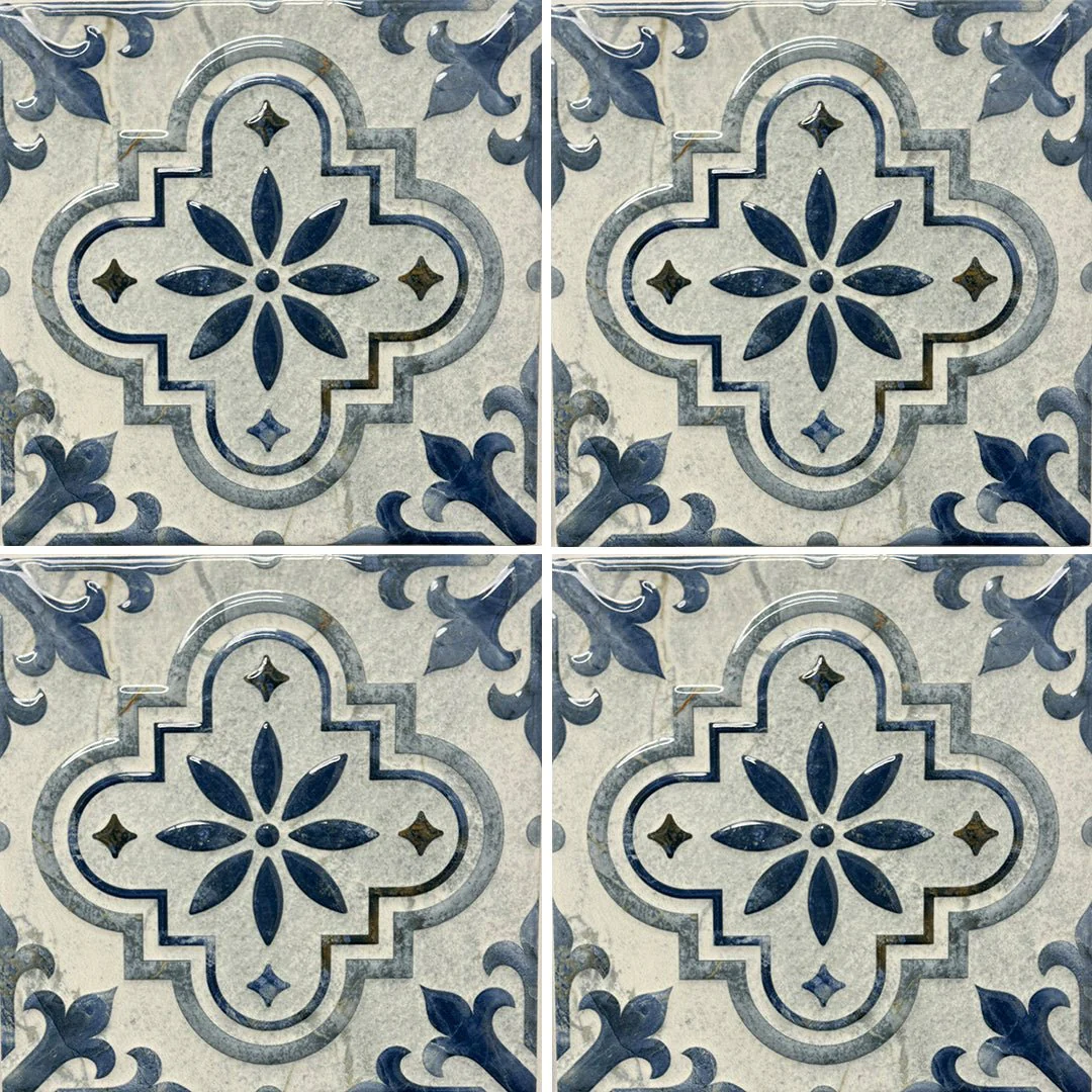 Flora Belize, 6" x 6" - Porcelain Tile