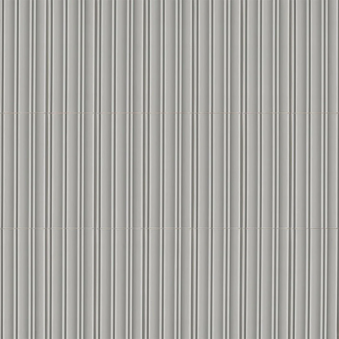 Folk Silver, 7" x 16" - Porcelain Tile