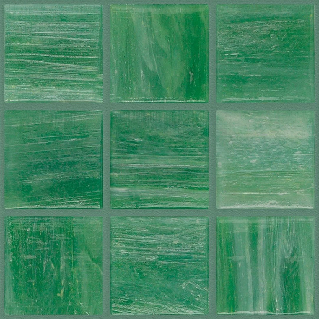 233 Forest, 3/4" x 3/4" - Glass Tile