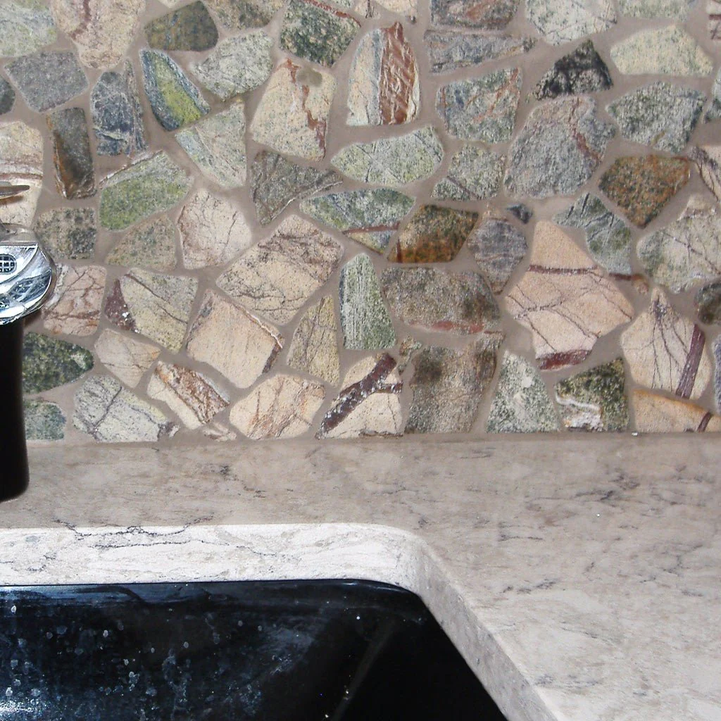 Forest Mix - Flat Stone Pebble Tile - Image 2